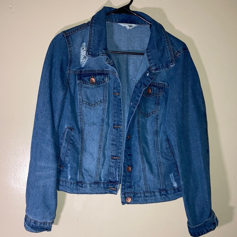 Ci Sono Classic Blue Jean Jacket